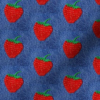 Strawberry denim