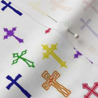 Colorful Crosses
