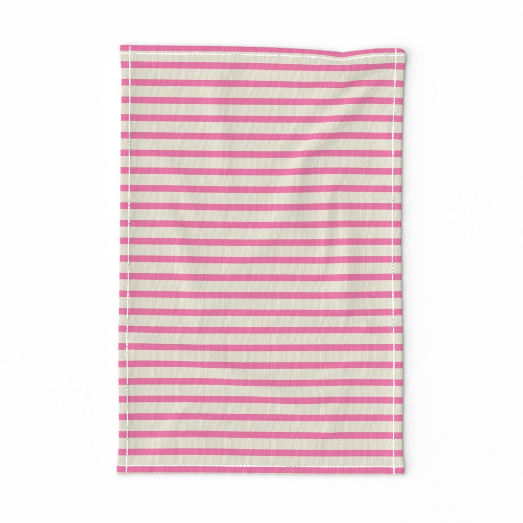 pink stripe on off white background