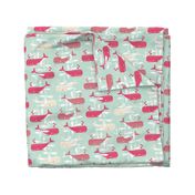 Whale Watching (pink)