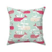 Whale Watching (pink)