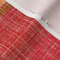 Linen Stripe in Hot Pepper 