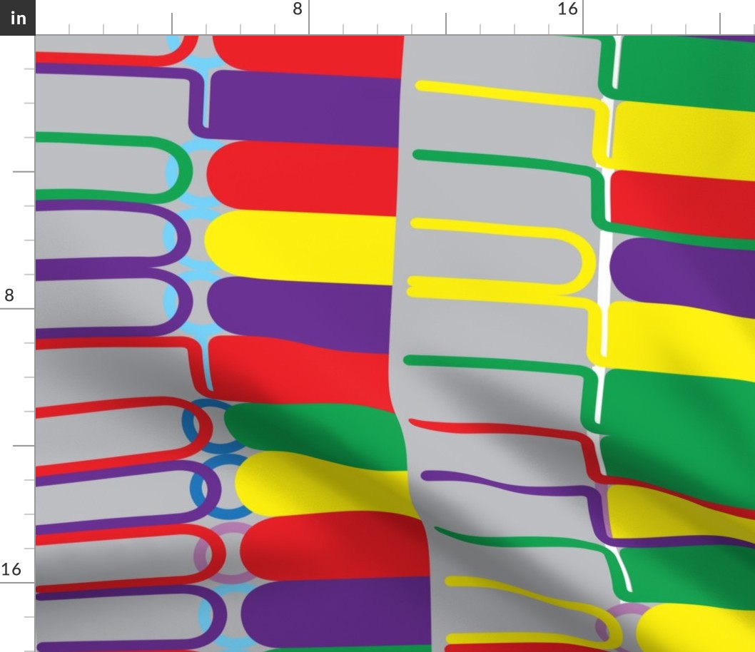 wormup binary code african pattern