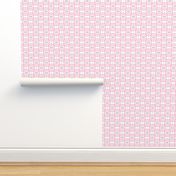 Modern Geometric Ogee in Pink