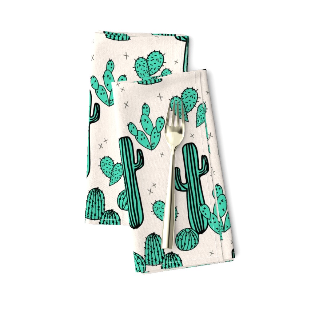 cactus // cacti green tropical summer palms prints plants outdoors southwest desert