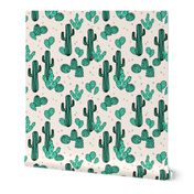 cactus // cacti green tropical summer palms prints plants outdoors southwest desert