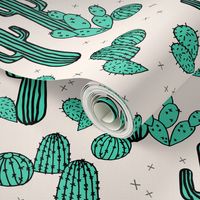 cactus // cacti green tropical summer palms prints plants outdoors southwest desert