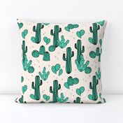 cactus // cacti green tropical summer palms prints plants outdoors southwest desert