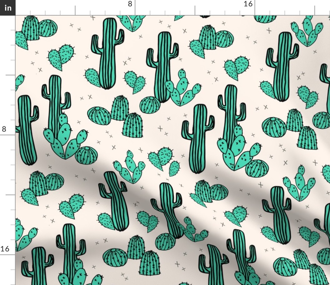 cactus // cacti green tropical summer palms prints plants outdoors southwest desert