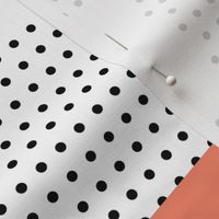 puzzle wholecloth // polka dot aqua