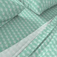 water linen arrow stripes