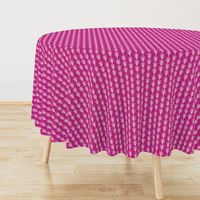 berry linen arrow stripes