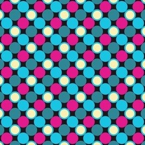 Pillow Fight - Color 2 -  pink Dots