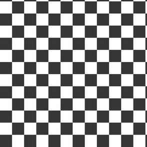 Black & White Check (medium)