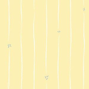 Wildwood Stripe in nightlight yellow