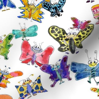 Funny Butterflies