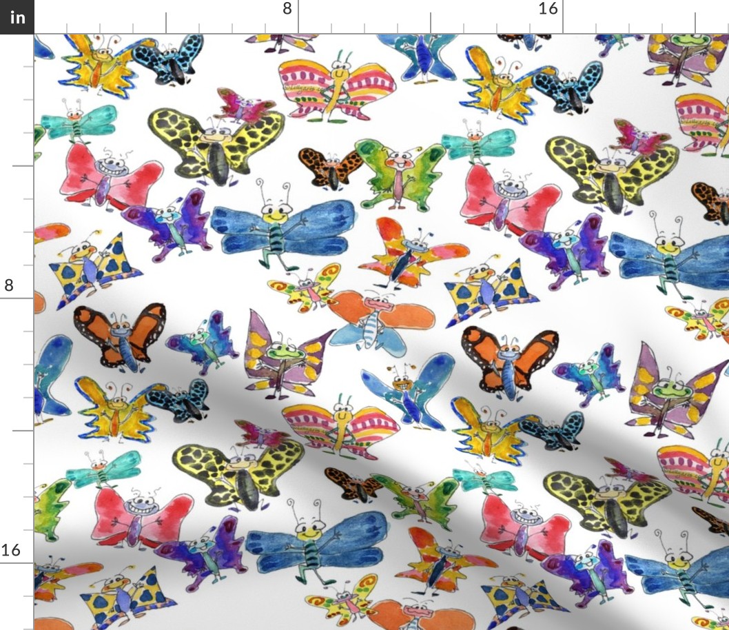 Funny Butterflies