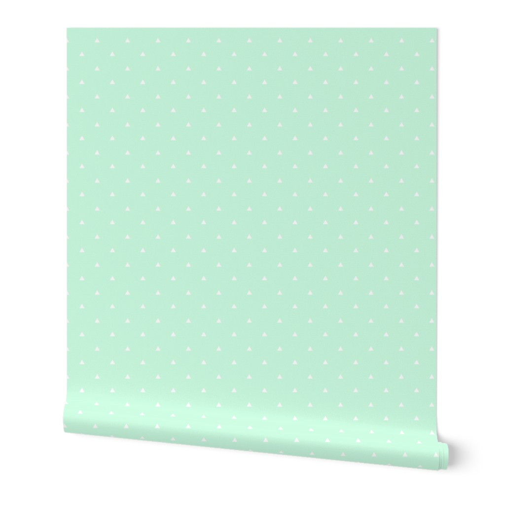 Mint Tiny Triangles