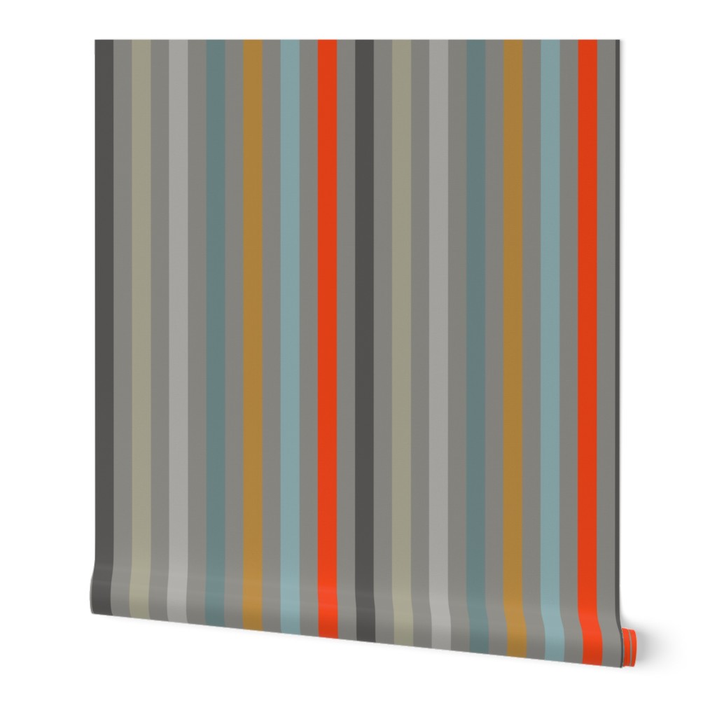 stripe orange narrow