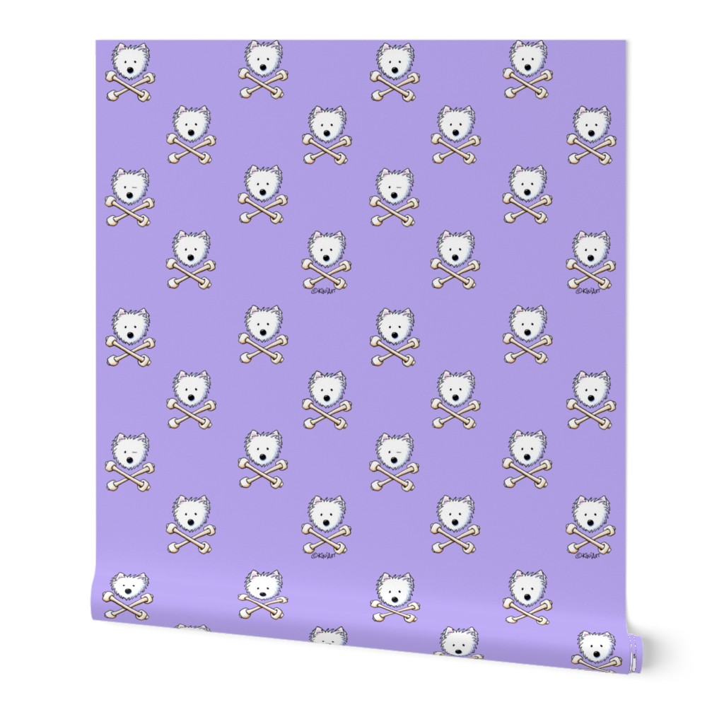 Small Playful Torrid Westies Purple