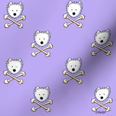 Small Playful Torrid Westies Purple