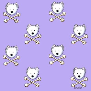 Small Playful Torrid Westies Purple