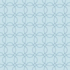 Geo Abstract Powder Blue, Smaller