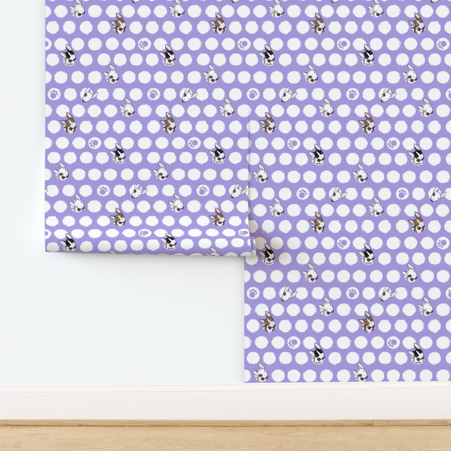 Bully Dots  On Purple