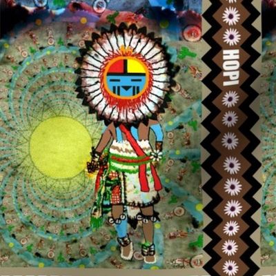 Dance in the Desert of Tawa Kachina-ed