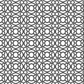 Black and White Abstract Pattern  © ButterBoo Designs 2009