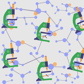 microscope and molecules