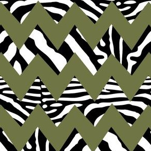 zebra_chevron_on_military_green