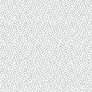 feather herringbone in white and grey