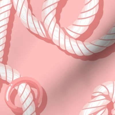 Pink Shibari Ropes