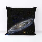 Andromeda galaxy fat quarter