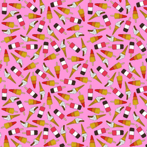 IceCreamMultiPinkBackground