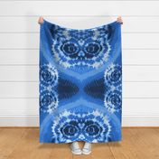 Blue Abstract Tie Dye