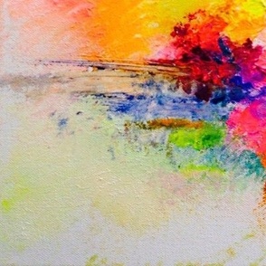 Colorful Painted Abstract