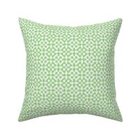 diamond checker in fifties green and pearl grey