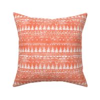 Vintage Christmas Stripe (coral)