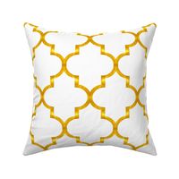 Gold Quatrefoil