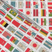 Vintage World Flags