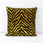 Black and Gold Zebra