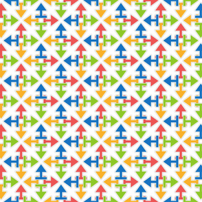 arrows_starshaped_pattern