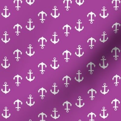 Radiant Orchid Purple Anchors