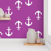 Radiant Orchid Purple Anchors