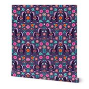 Matryoshka dala pony folklore horse print