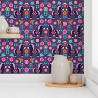 Matryoshka dala pony folklore horse print