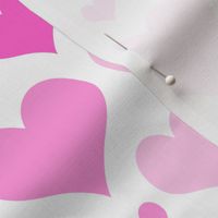 Personalised Heart Design - Pinks