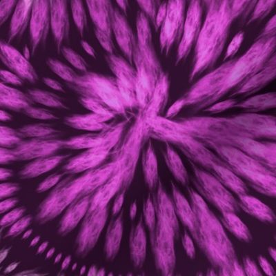Abstract Purple Flowers or Fireworks